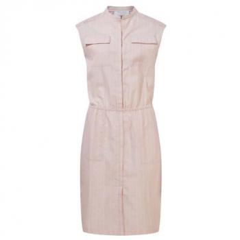 Vestido Craghoppers NosiBotanical Nicolet Rosa de Mezcla de Lino Ajuste Regular