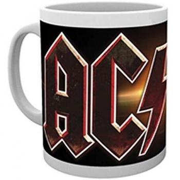 GB eye Ltd, AC/DC, Logo, Taza, Madera, Varios, 15x10x9 cm