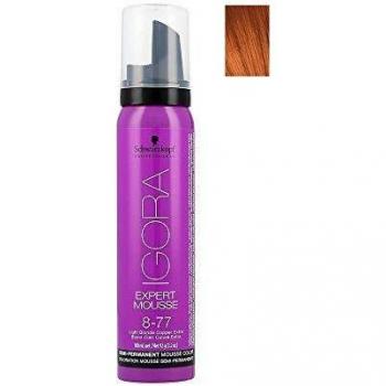 Schwarzkopf Igora Expert Mousse Color Semi-Permanente, Tono 8-77, 100 ml