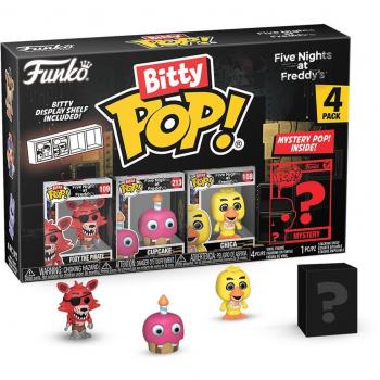 Funko Bitty Pop! Five Nights At Freddy's Series 2 4-Pack (Foxy, Cupcake & Chica)