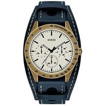 Guess Men's Montana Blue Watch 44mm