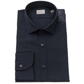 Bagutta Blue Cotton Shirt - XL