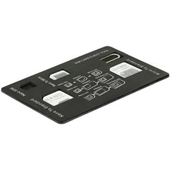 Adaptador 4 en 1 para Tarjetas SIM Delock 20650