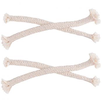 50Pcs 15cm×7mm Mechas de Algodón Mechas de Repuesto para Lámpara Vela de Alcohol Linterna de Botellas de Vino Antorchas de Jardín Luces al Aire Libre de Jardín