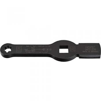 HAZET 2872-E24 Llave de impacto TORX® con 2 superficies de impacto Cuadrado hueco 3/4 pulgadas (20 mm) Perfil TORX® exterior E24