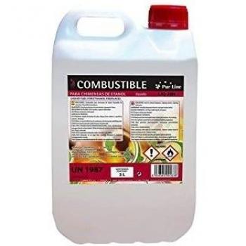 PURLINE LIQ-20N 5L Garrafa de 5L de Combustible líquido Natural para biochimeneas