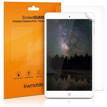 2x kwmobile Lámina protectora de pantalla para Chuwi Hi8 / Hi8 Pro TRANSPARENTE - Calidad superior