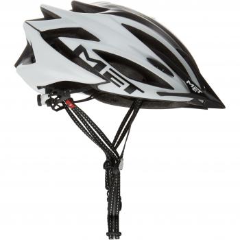 Met M3HELM93L0BI - Casco Veleno 58/61 L Blan/negr Mate
