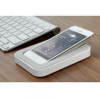 Bluelounge 720092 - Base de Carga con Conector Lightning para Apple iPhone 5/5s, iPod Touch 5, iPod Nano 7G, Blanco
