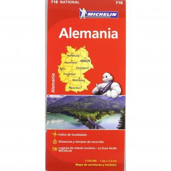 Mapa National Alemania - Michelin