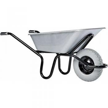 Carretilla Activ Excelli Galvanizada 120L, Rueda Antiforadura