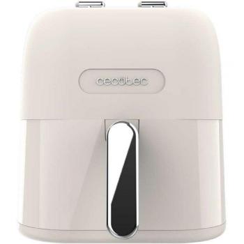 Cecotec Cecofry Antique 5000 Freidora de Aire sin Aceite 5L 1500W Diseño Retro Crema/Blanco