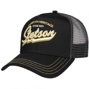 Stetson Since 1865 Trucker Cap - Black - One Size