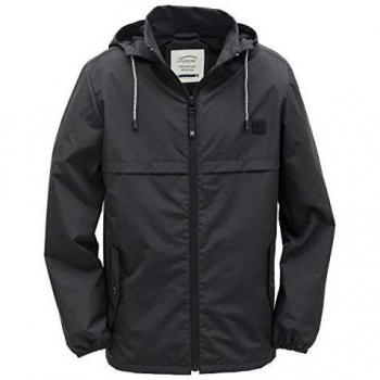 OXBOW M1JENSEN - Chaqueta impermeable para hombre, Hombre, cazadora impermeable, OXV916191, Negro , small