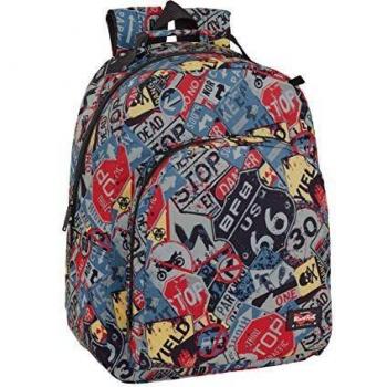 Mochila Escolar de Blackfit8 Road Oficial Adaptable a Carro