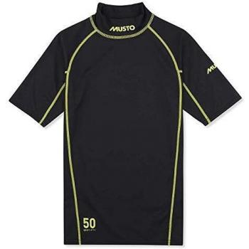 Musto Sunblock Short Sleeve Rash Guard 2017 - Black XXL