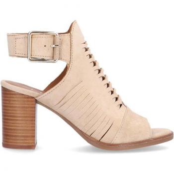 Sandalias de tacón Alpe modelo 2160-1108 para mujer en color beige