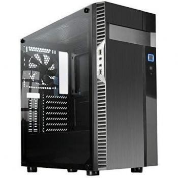 SilverStone PS14-E ATX Mid Tower Case Black