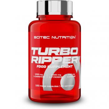 Scitec Nutrition Turbo Ripper - Suplemento termogénico en cápsulas (100 cápsulas)