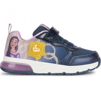 Deportivas GEOX WISH ASHA SPACECLUB J458VA CON LUZ NAVYLAVENDER para Niña
