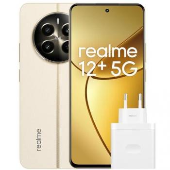 Smartphone Realme 12 Plus 5G, 8GB RAM, 256GB Almacenamiento, Pantalla de 6.7, Color Beige