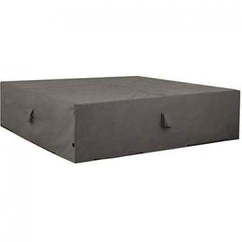 Madison Funda para Muebles de Jardín Mobiliario Protector Sofá Exterior Bricolaje Accesorios Complementos Bancos Mesas 180x190x85 cm Gris