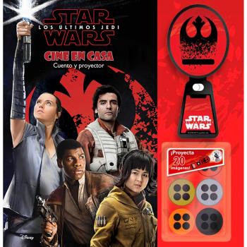 Star Wars. Los últimos Jedi. Cine en casa: Cuento y proyector - Star Wars