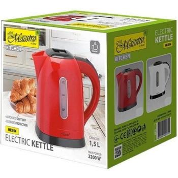 Hervidor eléctrico Feel Maestro MR-034 Negro 1,5 L