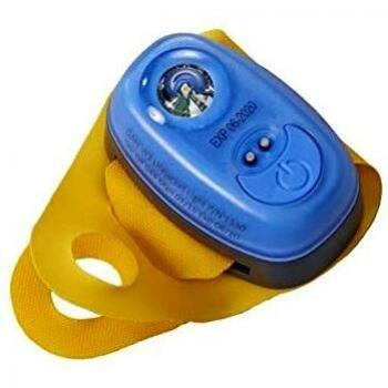 Linterna de Emergencia para Chaleco Salvavidas Plastimo W3 Dorado con Soporte y Luz Flash