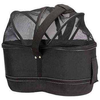 Cesta para Bicicleta TRIXIE para portaequipajes estrechos color negro para perros