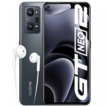 Smartphone Realme GT Neo 2, Snapdragon 870, Pantalla AMOLED E4 de 6.62, 256 GB, 12 GB RAM, Carga SuperDart de 65W, Cámara Triple de IA de 64