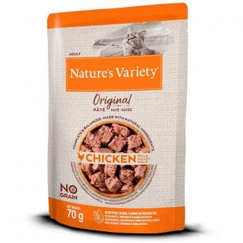 Nature's Variety Original No Grain Paté de Pollo para Gatos 70g