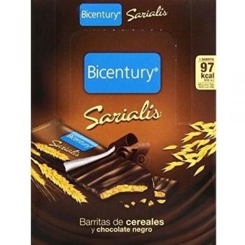 Bicentury Snack De Chocolate Negro & Cereales - 20Uds