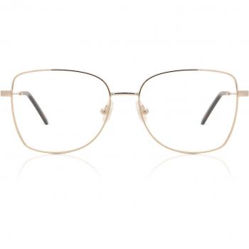 Butterfly Montuta completa Metálico Rose-Dorados Armazones para Mujer - Gafas Anti-Azules - SmartBuy Collection