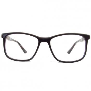 Rojasele CORDOBA 01 Armazones para Hombre Negros, Lentes Recetadas Para Hombre Negros, Gafas Recetadas para Hombre Negras