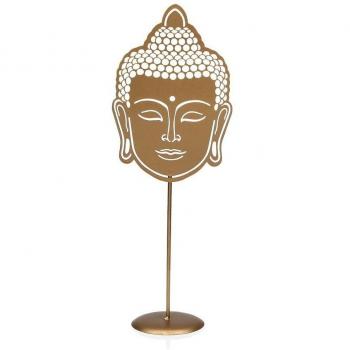 Figura Decorativa Rostro Buda Versa 43 cm Metal