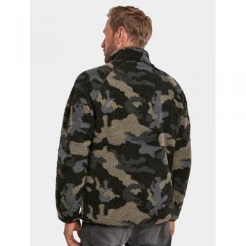 Brandit Teddyfleece Multicolor Pullover Jacket for Men - 5XL