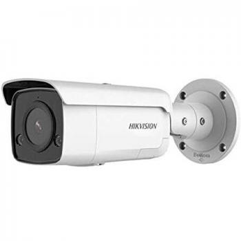 Cámara IP Hikvision DS-2CD2T86G2-ISU/SL (2.8mm) con sensor de imagen de 8MP, visión nocturna IR hasta 30 metros, compresión H.265+, dete