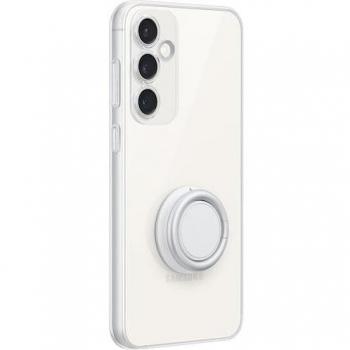 Samsung Clear Gadget Case Funda Transparente con Anillo para Galaxy S23 FE