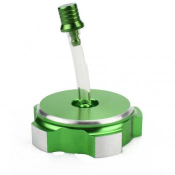 GOOFIT Racing Tapa Del Tanque De Gasolina reemplazo para Ssr Thumpstar Ttr Lifan Bse Kayo Taotao Kazuma Coolste Roketa Dirt Bike Motocicleta Pit Bike Verde