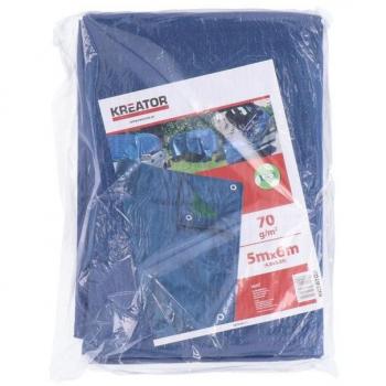 Toldo Marrón 5x6 m 70g KRT660111