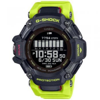 Casio G-Shock G-Squad GBD-H2000-1A9ER Men's Digital Solar Yellow Resin Watch