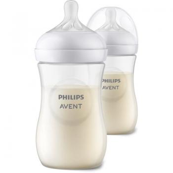 Philips Avent Natural Response Baby Bottle 1 m+ 2x260 ml