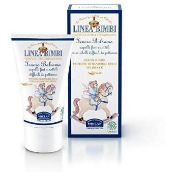Bálsamo Suave Línea Bimbi 50 ml - Helan, Acondicionador sin Sulfatos ni Parabenos ni Siliconas, Enriquecido con Almendras Dulces y Jojoba, Desenred