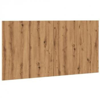 Cabecero de cama madera ingeniería roble artisan 160x1,5x80 cm
