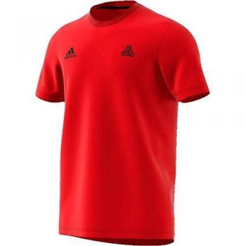 adidas Tan TR Jersey (Short Sleeve), Hombre, Red, S
