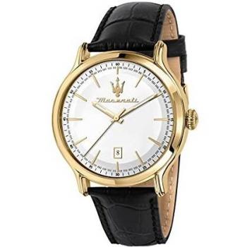 Maserati Epoca Quartz Men's Watch with Leather Strap R8851118015 (Ø 42 mm)