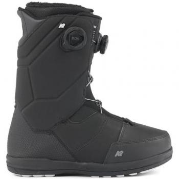 K2 Maysis Wide Boa Black 290 - Botas de snowboard, diseño específico para pies anchos, sistema de cierre Boa para ajuste fácil y rápido, forro térmico que proporciona calidez y comodidad, suela de goma con excelente