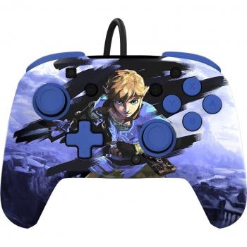 Mando con Cable Licenciado Zelda Warrior Link para Nintendo Switch