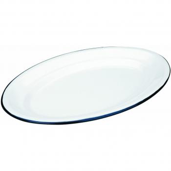 IBILI 903940 - Bandeja Ovalada Blanca 40X27 Cms.